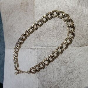 BR Elegant Gold Tone Chain Necklace Statement Mobwife Clubwear Classy Rizz